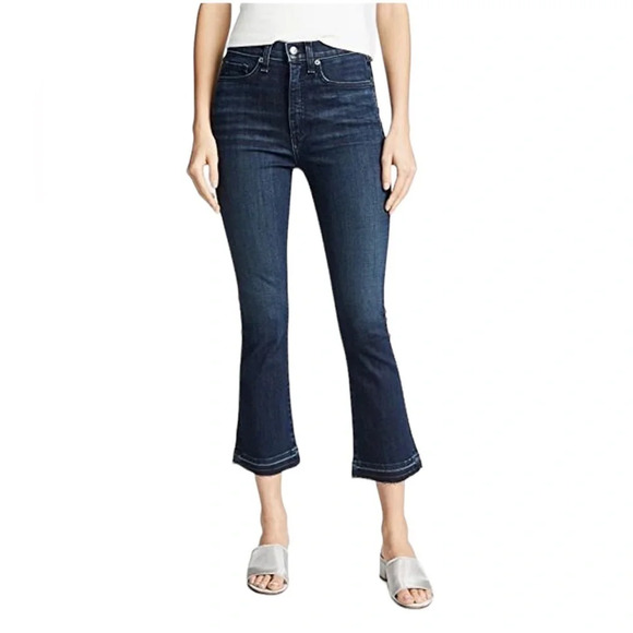 Veronica Beard Denim - VERONICA BEARD Womens Jeans Carly “11 Kick Flare In Midnight Stretch Size 24